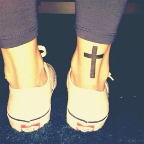 80 Great Cross Tattoos For Ankle Tattoo Designs Tattoosbag Com