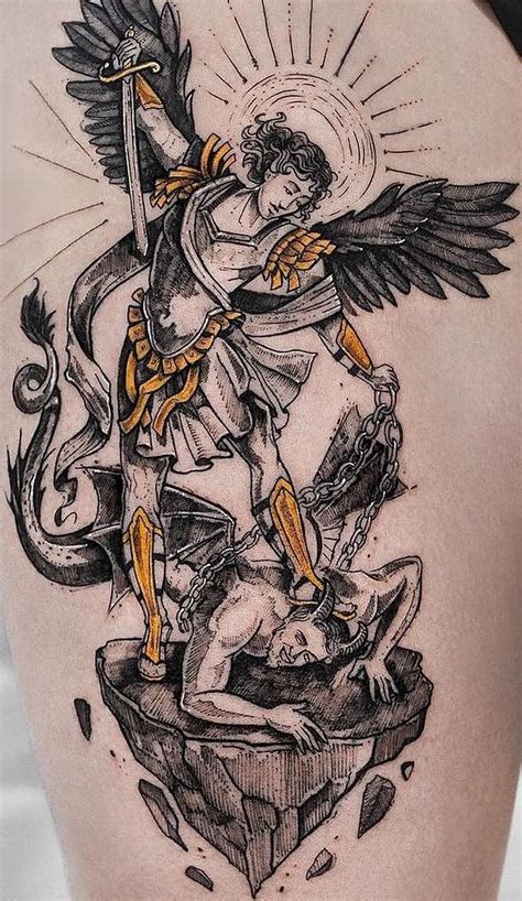 Angel Tattoo Design For Men Best Fashion Blog For Men Theunstitchd Com