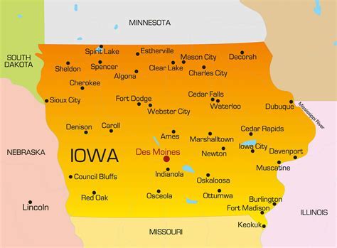 Iowa Unincorporated Cities