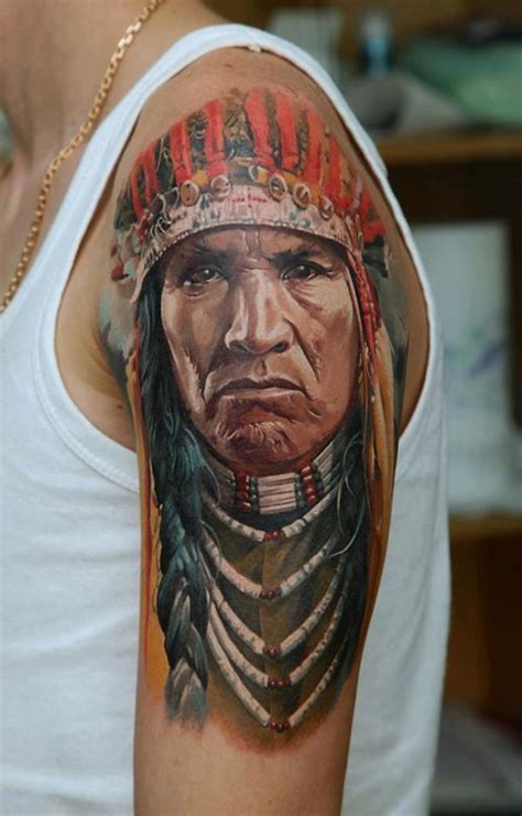 Native Indian Tribal Tattoos Tattoo 3D Picture Design Ideas For Male