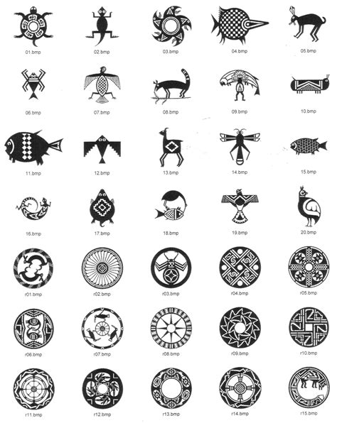 Traditional Native American Tattoos Symbols